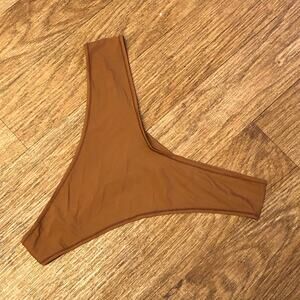 Skims Copper Dipped Front Thong Panties Size 3X